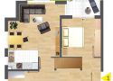 Die Maisonette-Wohnung 1 Haus 3 EG-Links, mit Hobbyraum 8