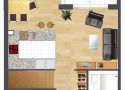 Die Maisonette-Wohnung 2 Haus 3 EG-Links, mit Hobbyraum 7