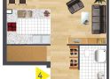 Die Maisonette-Wohnung 4 - Haus 3 OG-Rechts